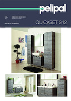 QUICKSET 342 - Quickset Badmöbel Badmöbel Nr.1 Pelipal - zerlegt von - - Marken der Badmöbel