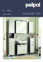 Marken - Quickset Badmöbel - QUICKSET Nr.1 Badmöbel zerlegt - der Badmöbel 913 von - Pelipal